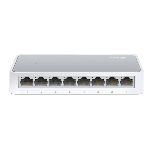 TP-Link TL-SF1008D netwerk-switch Unmanaged Fast Ethernet (10/100) Wit