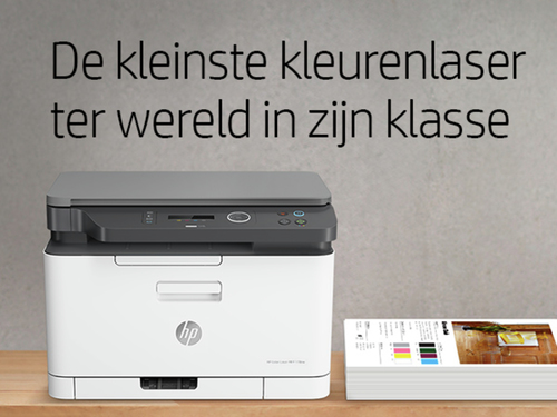 HP Color Laser MFP 178nw, Kleur, Printer voor Printen, kopiëren, scannen, Scans naar pdf