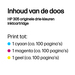HP 305 originele drie-kleuren inktcartridge