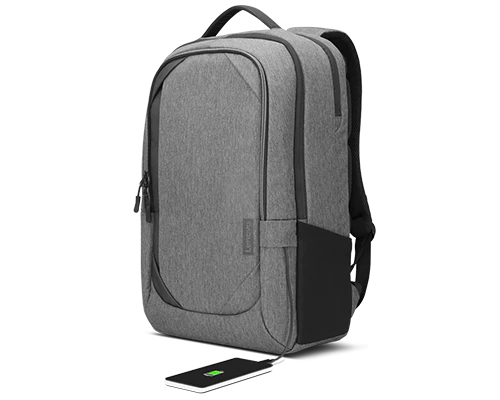 Lenovo 4X40X54260 laptoptas 43,9 cm (17.3") Rugzak Houtskool, Grijs
