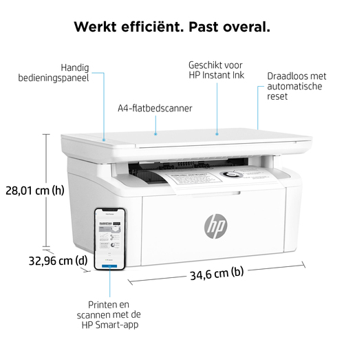 HP LaserJet MFP M140w printer