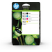 HP 953 4-pack originele inktcartridges, cyaan/magenta/geel