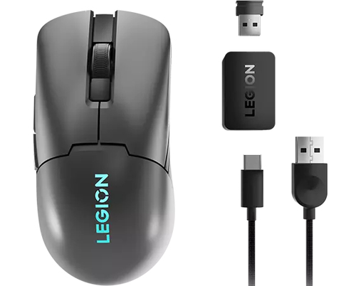 Lenovo M600s muis Gamen Ambidextrous RF Wireless + Bluetooth + USB Type-C Optisch 19000 DPI