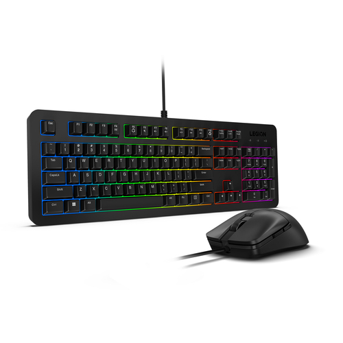 Lenovo GX31N91913 toetsenbord Inclusief muis Gamen USB Amerikaans Engels Zwart