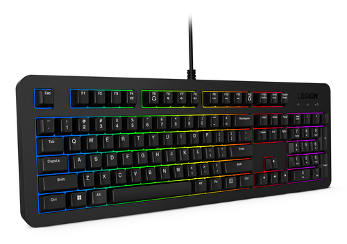 Lenovo GX31N91913 toetsenbord Inclusief muis Gamen USB Amerikaans Engels Zwart
