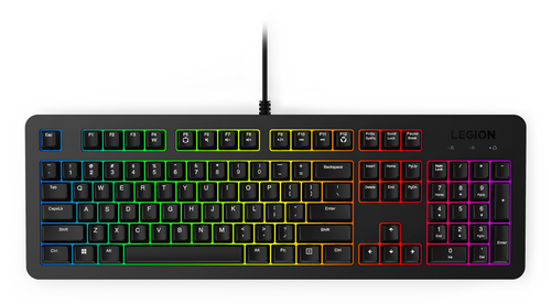 Lenovo GX31N91913 toetsenbord Inclusief muis Gamen USB Amerikaans Engels Zwart