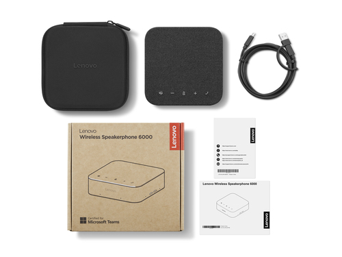 Lenovo 4Y71Q47766 luidspreker telefoon PC Bluetooth Zwart