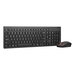 Lenovo 4X31R64457 toetsenbord Inclusief muis Kantoor RF Draadloos Belgisch, Engels Zwart