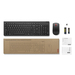 Lenovo 4X31R64457 toetsenbord Inclusief muis Kantoor RF Draadloos Belgisch, Engels Zwart