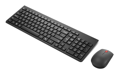 Lenovo 4X31R64464 toetsenbord Inclusief muis Kantoor RF Draadloos Frans Zwart