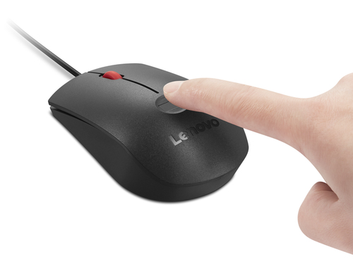 Lenovo 4Y51S24029 muis Kantoor Ambidextrous USB Type-A Optisch 2000 DPI