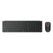 Lenovo 4X31S04848 toetsenbord Inclusief muis Kantoor RF-draadloos + Bluetooth Amerikaans Engels Zwart