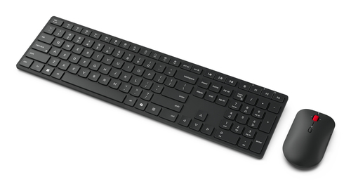 Lenovo 4X31S04848 toetsenbord Inclusief muis Kantoor RF-draadloos + Bluetooth Amerikaans Engels Zwart