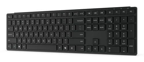 Lenovo 4Y41S04692 toetsenbord Thuis/Werk RF-draadloos + Bluetooth Frans, Duits, Zwitsers Zwart