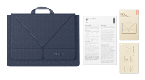 Lenovo GX41U39292 laptoptas 35,6 cm (14") Opbergmap/sleeve Blauw