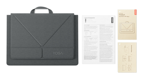 Lenovo GX41U86727 laptoptas 35,6 cm (14") Opbergmap/sleeve Grijs