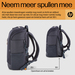 HP Travel 15,6 Iron Grey laptopbackpack, 25 liter