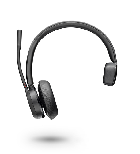 POLY Voyager 4310 Microsoft Teams Certified Headset + BT700 dongle + oplaadstatief