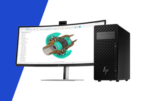 HP Z2 TWR G1i Ultra7 265K vPro Enterprise 20 cores - 32 GB - DDR5 Intel Core Ultra 7 DDR5-SDRAM 1 TB SSD Windows 11 Pro Tower Workstation AI PC, AI Workstation Zwart