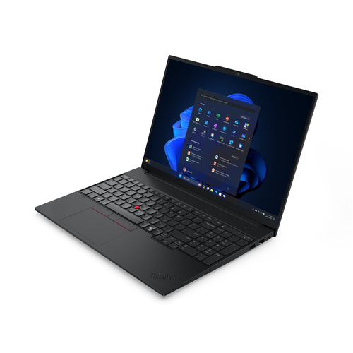 Lenovo ThinkPad E16 Gen 3 (Intel) Copilot+ PC Intel Core Ultra 5 226V Laptop 40,6 cm (16") WUXGA 16 GB LPDDR5x-SDRAM 512 GB SSD Wi-Fi 6E (802.11ax) Windows 11 Pro Zwart Belgisch