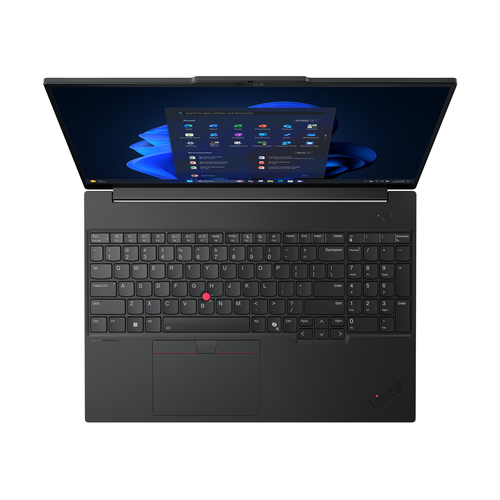 Lenovo ThinkPad E16 Gen 3 (Intel) Copilot+ PC Intel Core Ultra 5 226V Laptop 40,6 cm (16") WUXGA 16 GB LPDDR5x-SDRAM 512 GB SSD Wi-Fi 6E (802.11ax) Windows 11 Pro Zwart Belgisch