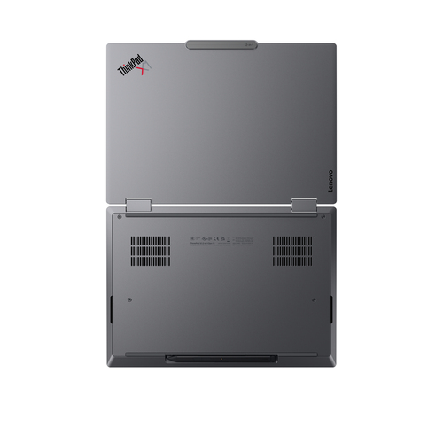 Lenovo ThinkPad X1 2-in-1 Gen 11 Aura Edition Copilot+ PC Intel Core Ultra 7 355 Hybride (2-in-1) 35,6 cm (14") Touchscreen WUXGA 32 GB LPDDR5x-SDRAM 1 TB SSD Wi-Fi 7 (802.11be) Windows 11 Pro Grijs Belgisch