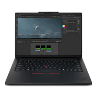 Lenovo ThinkPad P14s Gen 7 (Intel) Intel Core Ultra 7 366H Mobiel werkstation 36,8 cm (14.5") WUXGA 32 GB LPDDR5x-SDRAM 1 TB SSD NVIDIA RTX PRO 1000 Blackwell Wi-Fi 7 (802.11be) Windows 11 Pro Zwart Belgisch