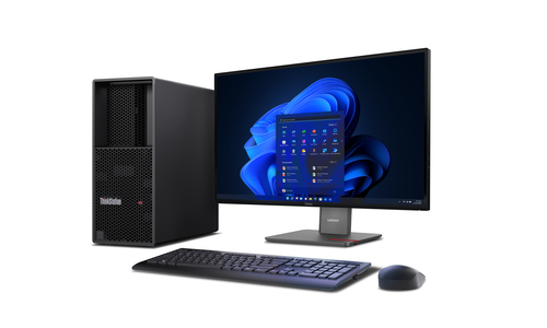 Lenovo ThinkStation P3 Tower Gen 2 Intel Core Ultra 7 265 32 GB DDR5-SDRAM 512 GB SSD Windows 11 Pro Workstation Zwart
