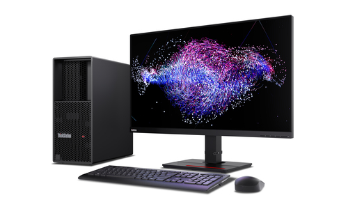 Lenovo ThinkStation P3 Tower Gen 2 Intel Core Ultra 7 265 32 GB DDR5-SDRAM 512 GB SSD Windows 11 Pro Workstation Zwart
