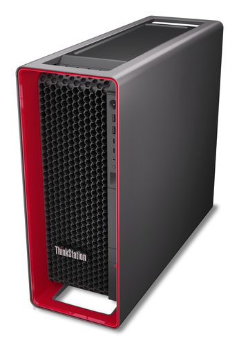 Lenovo ThinkStation P8 AMD Ryzen Threadripper PRO 9945WX 32 GB DDR5-SDRAM 1 TB SSD Windows 11 Pro Tower Workstation Zwart