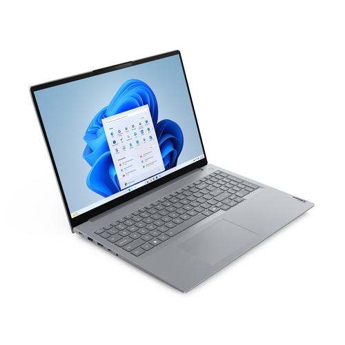 Lenovo ThinkBook 16 G8 IAL Intel Core Ultra 5 135H Laptop 40,6 cm (16") WUXGA 16 GB DDR5-SDRAM 512 GB SSD Wi-Fi 6E (802.11ax) Windows 11 Pro Grijs Belgisch