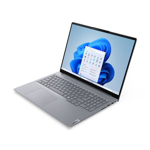 Lenovo ThinkBook 16 G8 IAL Intel Core Ultra 5 135H Laptop 40,6 cm (16") WUXGA 16 GB DDR5-SDRAM 512 GB SSD Wi-Fi 6E (802.11ax) Windows 11 Pro Grijs Belgisch