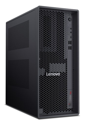 Lenovo ThinkStation P4 AMD Ryzen™ 7 PRO PRO 9755 32 GB DDR5-SDRAM 512 GB SSD Windows 11 Pro Tower PC Vloeistofkoelsysteem Zwart