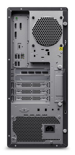 Lenovo ThinkStation P4 AMD Ryzen™ 7 PRO PRO 9755X3D 32 GB DDR5-SDRAM 1 TB SSD NVIDIA RTX Pro 2000 Blackwell Windows 11 Pro Tower PC Vloeistofkoelsysteem Zwart