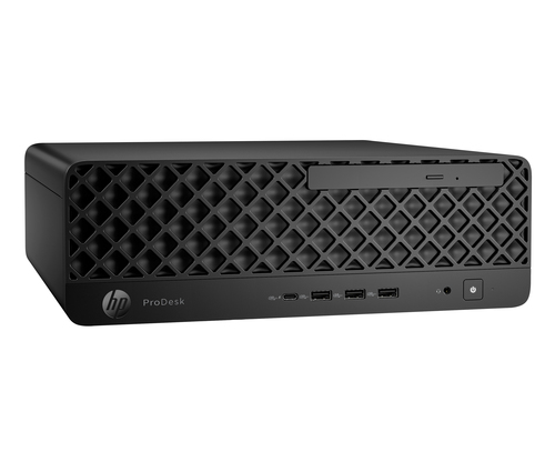 HP ProDesk 4 SFF G1i AI Intel Core Ultra 7 265 16 GB DDR5-SDRAM 512 GB SSD Windows 11 Pro PC AI PC Zwart