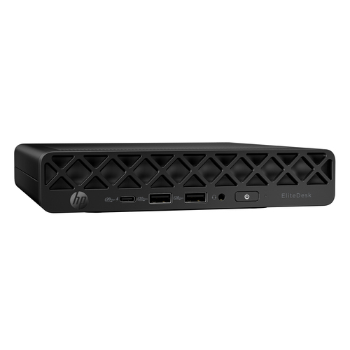 HP EliteDesk 8 Mini G1i AI Intel Core Ultra 7 265T 16 GB DDR5-SDRAM 512 GB SSD Windows 11 Pro Mini PC AI PC Zwart