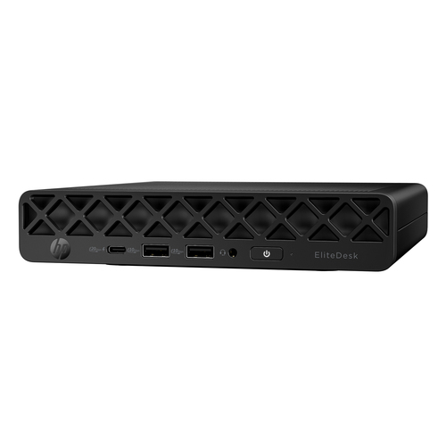 HP EliteDesk 8 Mini G1i AI Intel Core Ultra 7 265T 16 GB DDR5-SDRAM 512 GB SSD Windows 11 Pro Mini PC AI PC Zwart