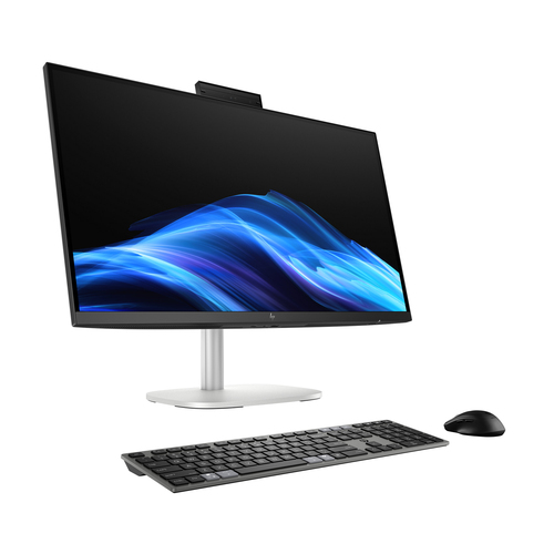 HP EliteStudio 8 G1i AI Wolf Pro Security Edition Intel Core Ultra 5 235 68,6 cm (27") 2560 x 1440 Pixels Alles-in-één-pc 16 GB DDR5-SDRAM 512 GB SSD Windows 11 Pro Wi-Fi 7 (802.11be) AI PC Zilver