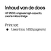 HP 950XL originele high-capacity zwarte inktcartridge