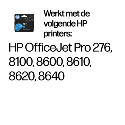 HP 951 originele cyaan inktcartridge