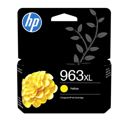 HP 963XL originele high-capacity gele inktcartridge