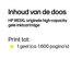 HP 963XL originele high-capacity gele inktcartridge
