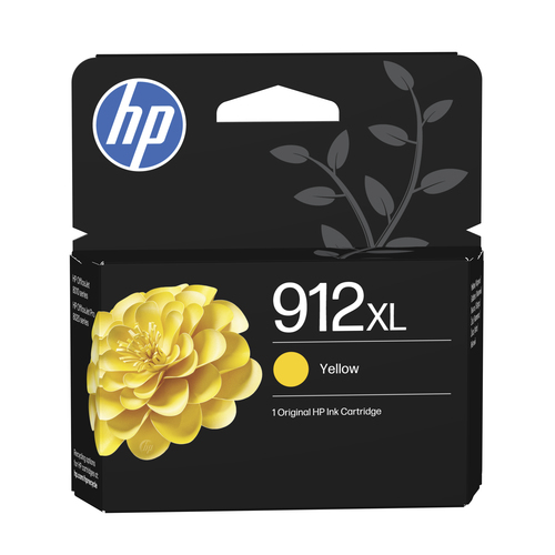 HP 912XL originele high-capacity gele inktcartridge