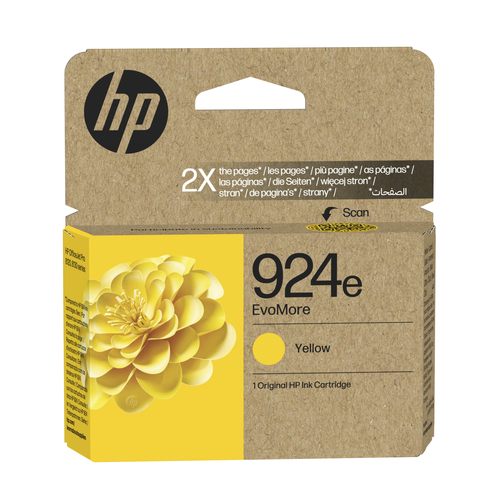 HP 924e EvoMore originele gele inktcartridge