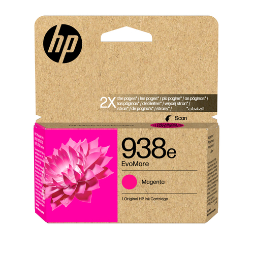 HP 938e EvoMore originele magenta inktcartridge
