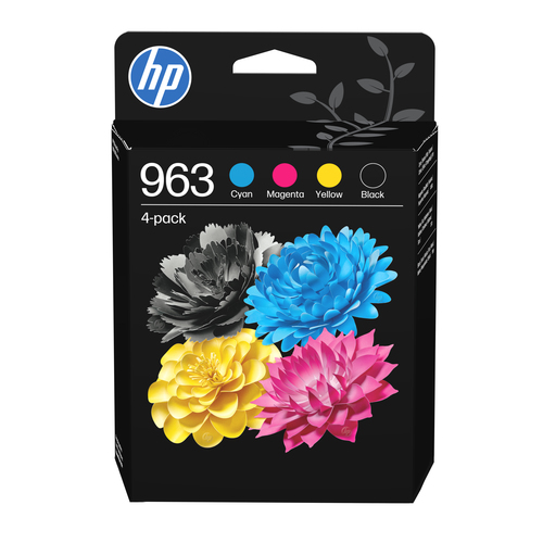 HP 963 4-pack originele inktcartridges zwart/cyaan/magenta/geel