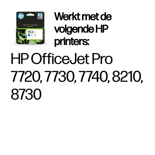 HP 953XL originele high-capacity cyaan inktcartridge