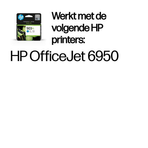 HP 903XL originele high-capacity cyaan inktcartridge