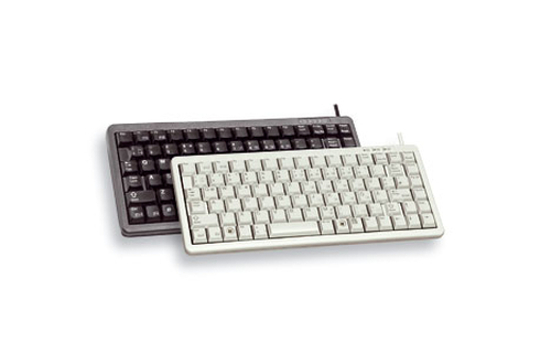 CHERRY Compact keyboard, Combo (USB + PS/2) toetsenbord Kantoor USB + PS/2 QWERTY Grijs