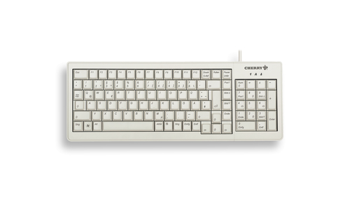 CHERRY XS G84-5200 toetsenbord Kantoor USB + PS/2 AZERTY Frans Grijs